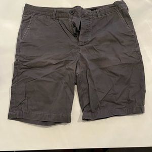 All Saints chino shorts grey 33W